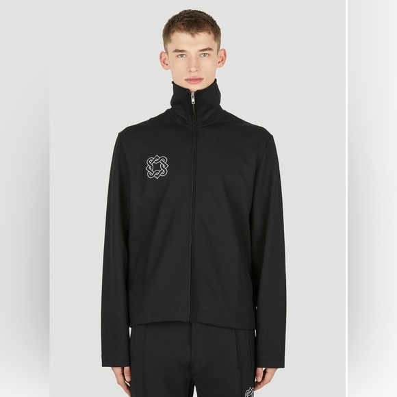 Lack of Guidance Roberto Track Jacket in Blue Men's Large Preppy Casual Sporty - Picture 12 of 12